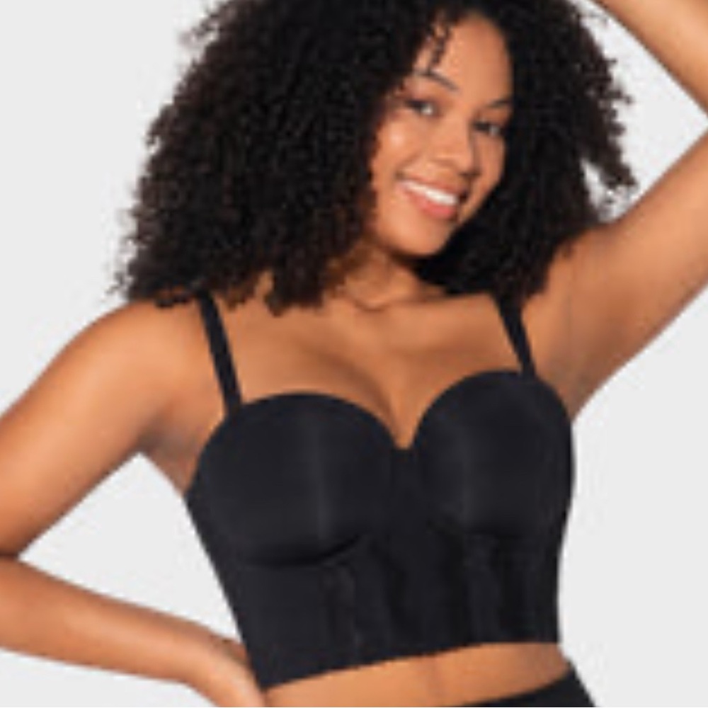 Sophisticated Black Women's Bustier